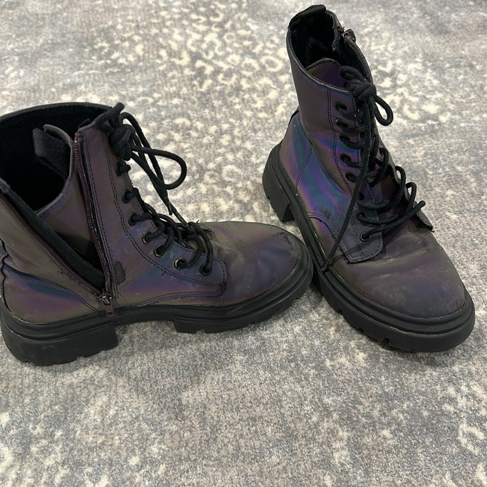 ZARA HOLOGRAM BOOTS KIDS SIZE 32/12 - Picture 11 of 11